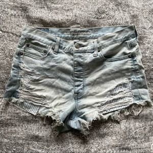 American Eagle Outfitters Distressed Jean Shorts
